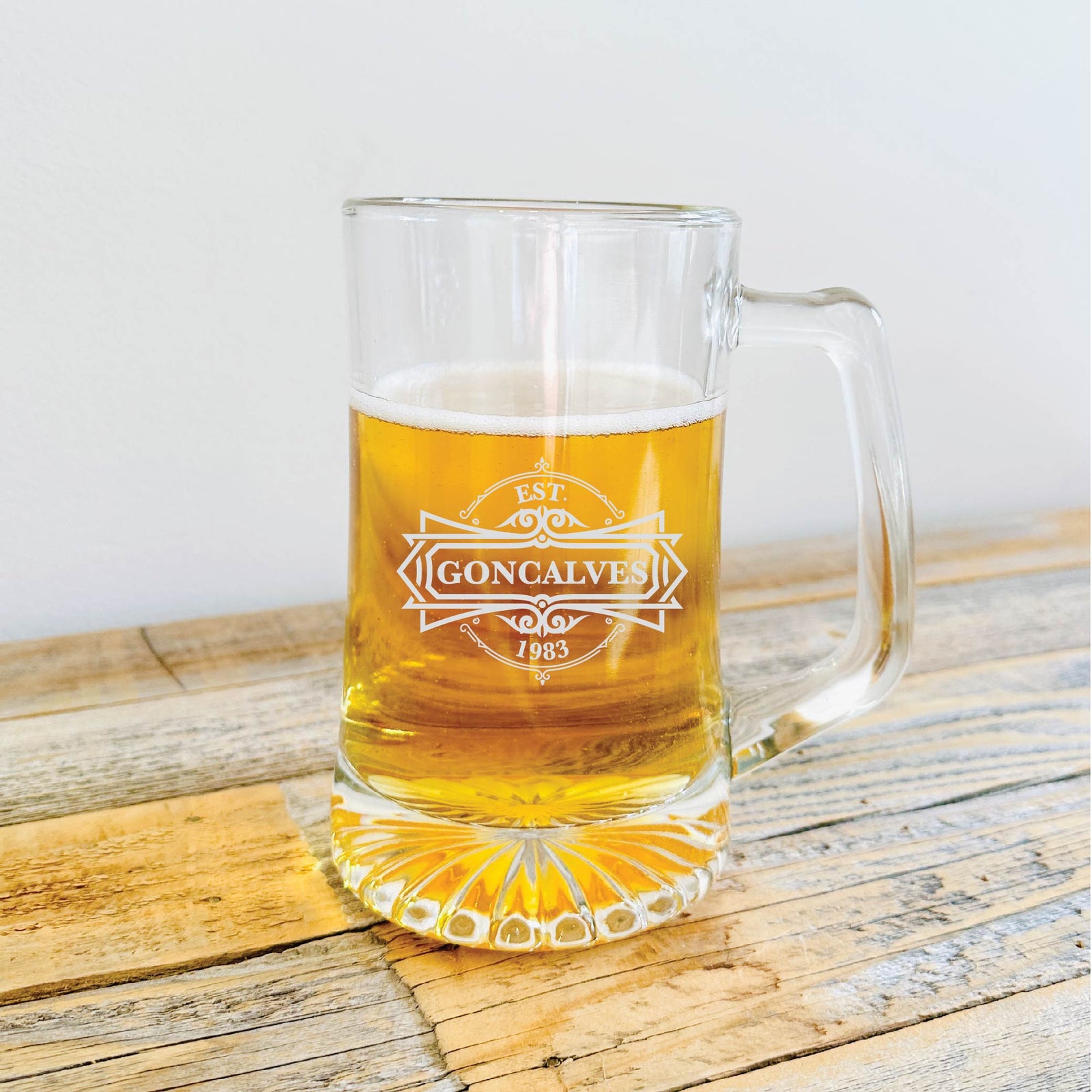 Vintage Beer Mug | Personalized Big Boy Beer Mug