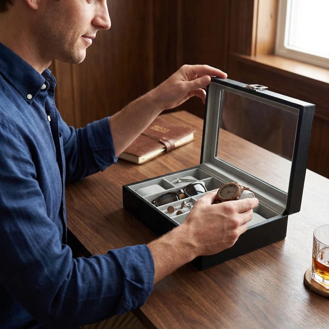 Mens Organizer Box Set - Groomsmen Gifts - GroomsDay