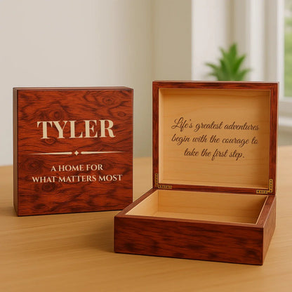 Gentleman's Timeless Keepsake Box - Gift Box - GroomsDay