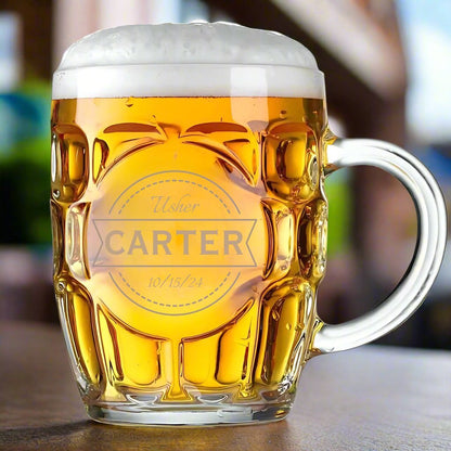 Wedding Party Beer Mug - Beer Glasses - GroomsDay