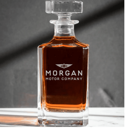 Custom Logo Decanter - Golf Outing - GroomsDay