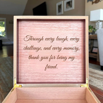 Classic Groomsman Keepsake Box - Gift Box - GroomsDay