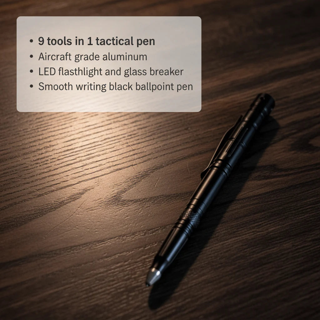 Personalized Multitool Tactical Pen