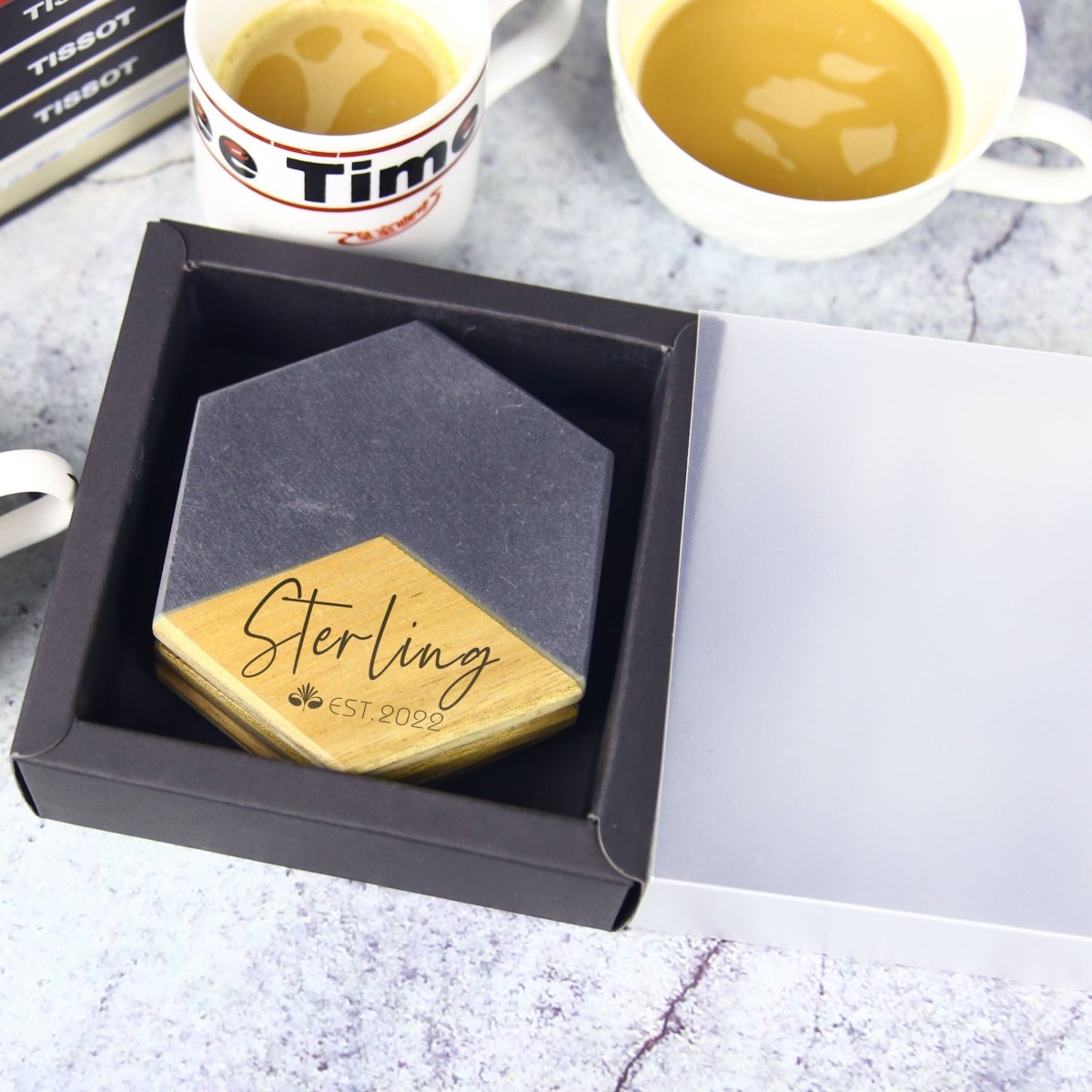 Classy Coasters - Coasters - GroomsDay