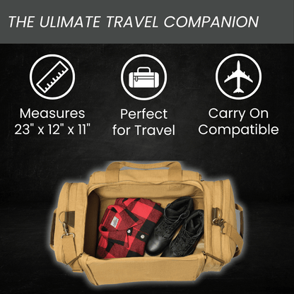 Heavy - Duty Military Duffle Bag - Duffel Bags - GroomsDay