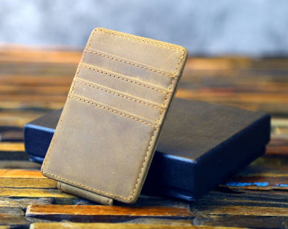 Engraved Minimalist Wallet - Wallet - GroomsDay