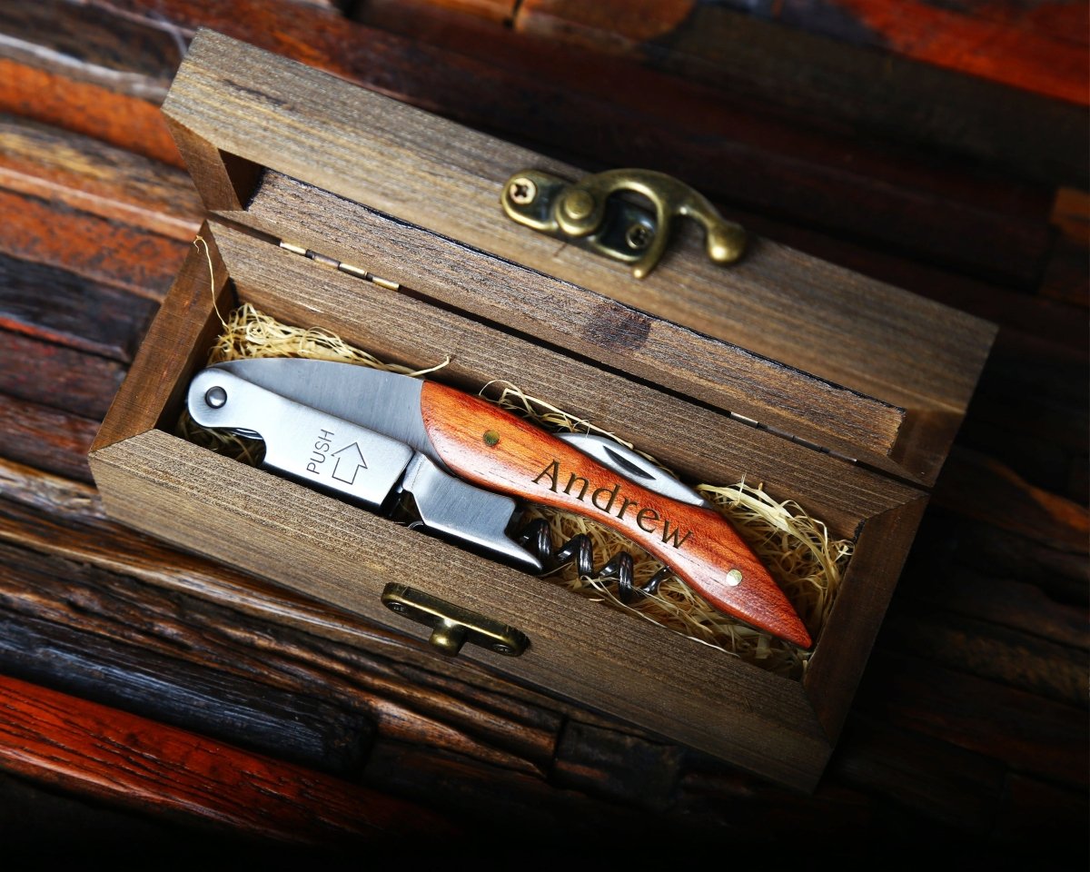Custom Wine Opener - wine - GroomsDay