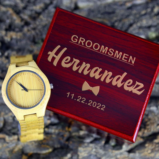 Bamboo Brotherhood Watch - Watches - GroomsDay