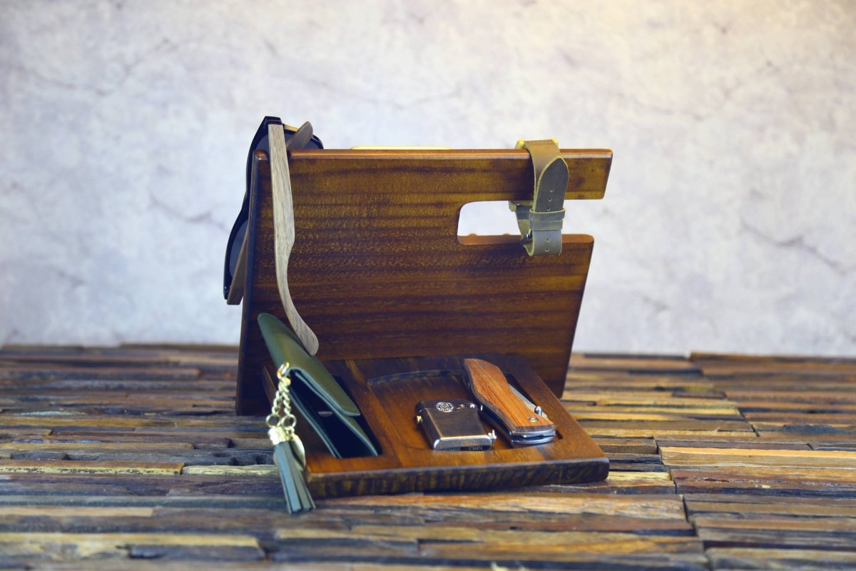 Wooden Valet Tray - Professional - GroomsDay