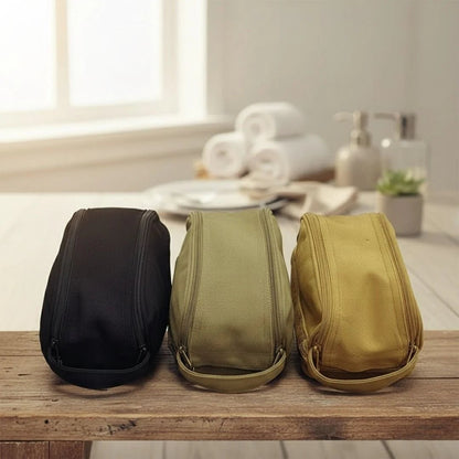 Canvas Toiletry Bag - Toiletry Bag - GroomsDay