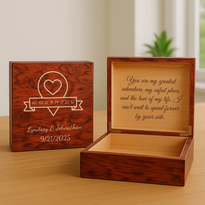 For My Groom Keepsake Box - Gift Box - GroomsDay