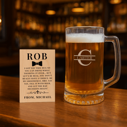 The Chug & Cheers Proposal Set - Groomsmen Proposal - GroomsDay