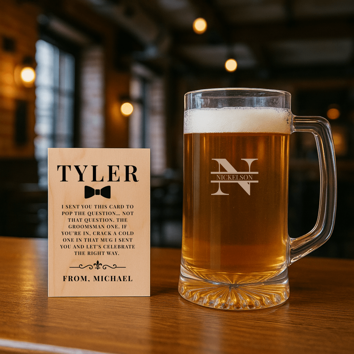The Chug & Cheers Proposal Set - Groomsmen Proposal - GroomsDay