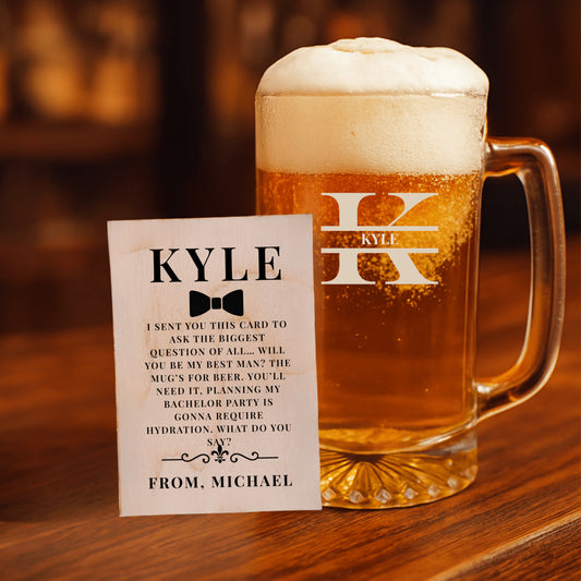 The Chug & Cheers Proposal Set - Groomsmen Proposal - GroomsDay