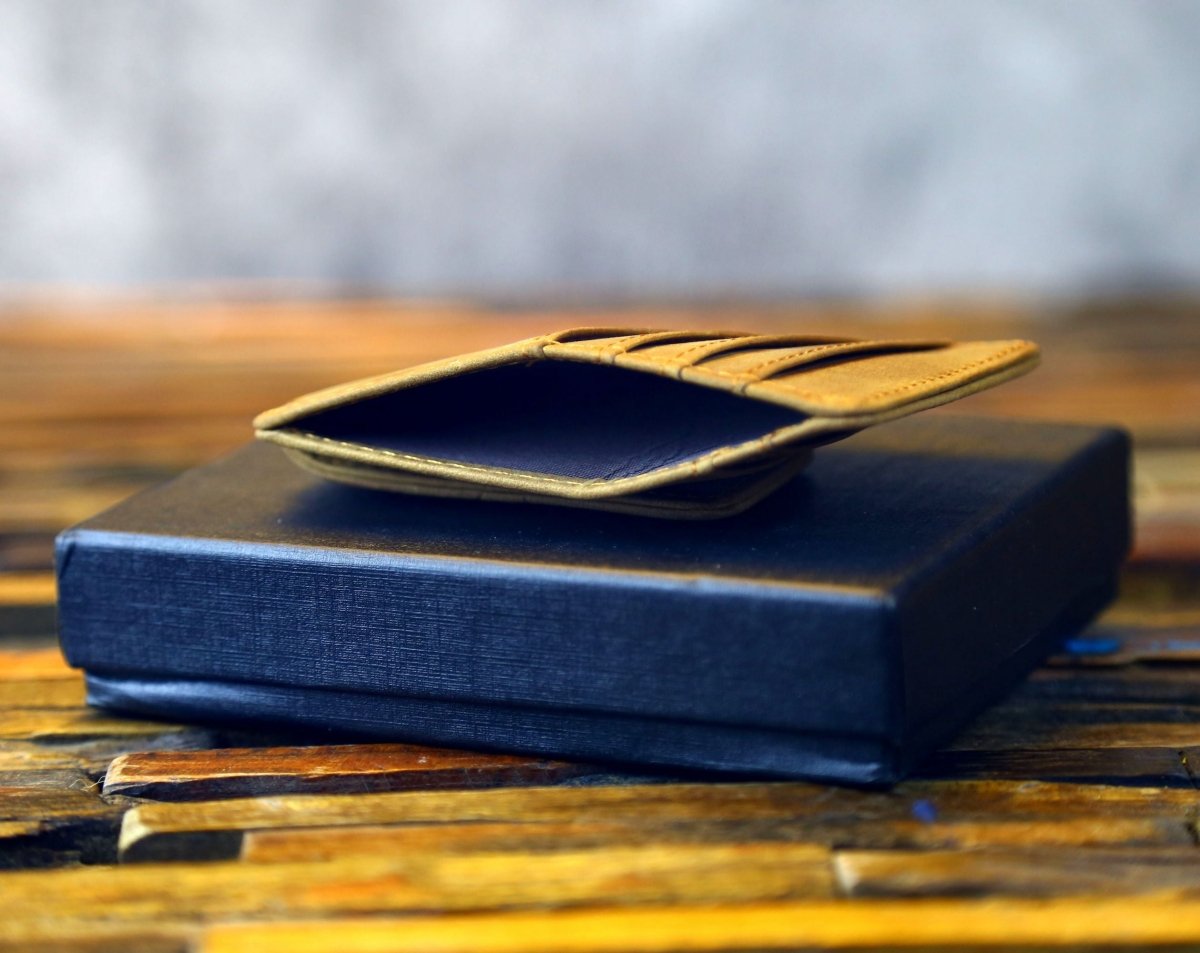 Engraved Minimalist Wallet - Wallet - GroomsDay