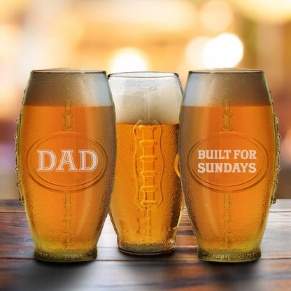 First Down Draft Glass - Glassware - GroomsDay