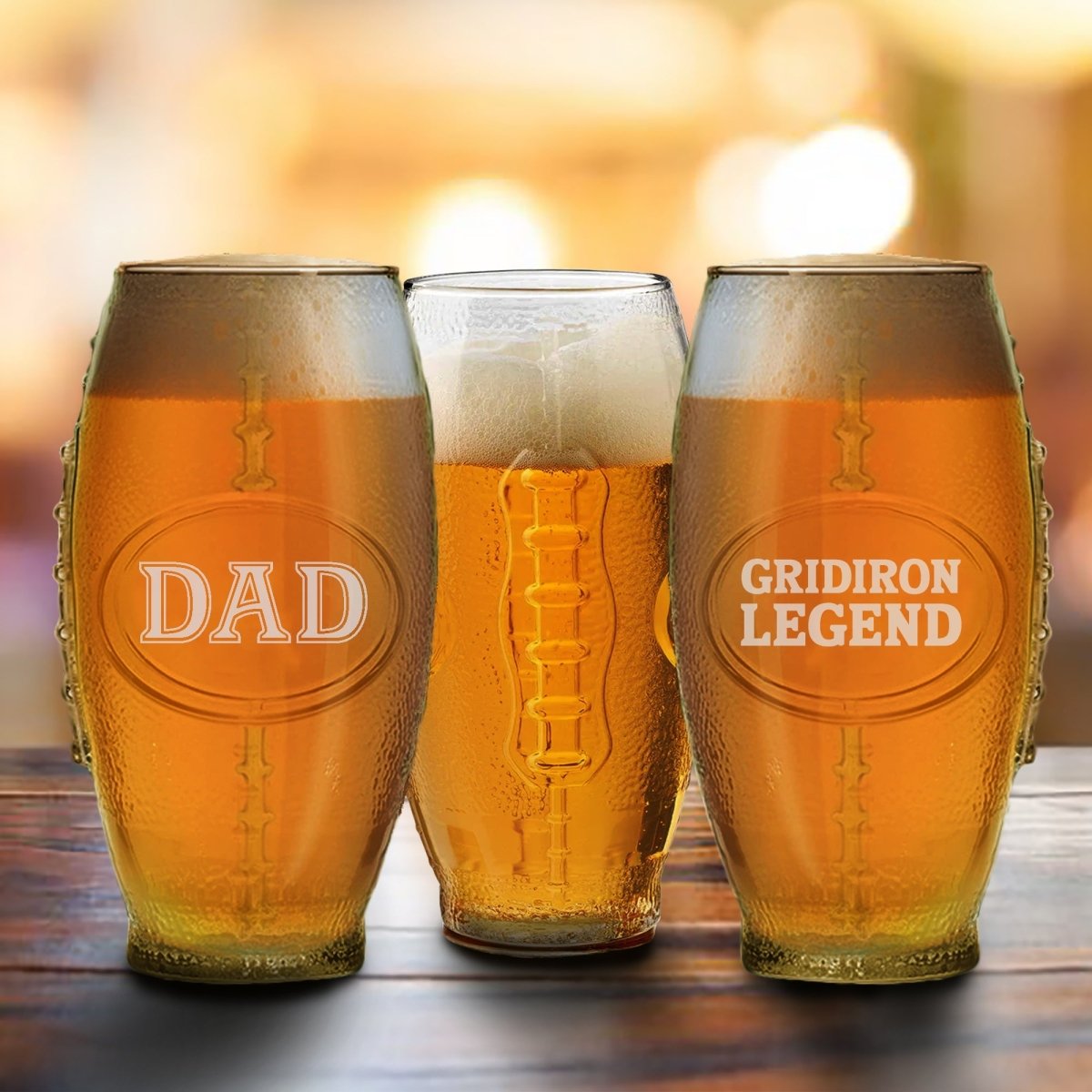 First Down Draft Glass - Glassware - GroomsDay