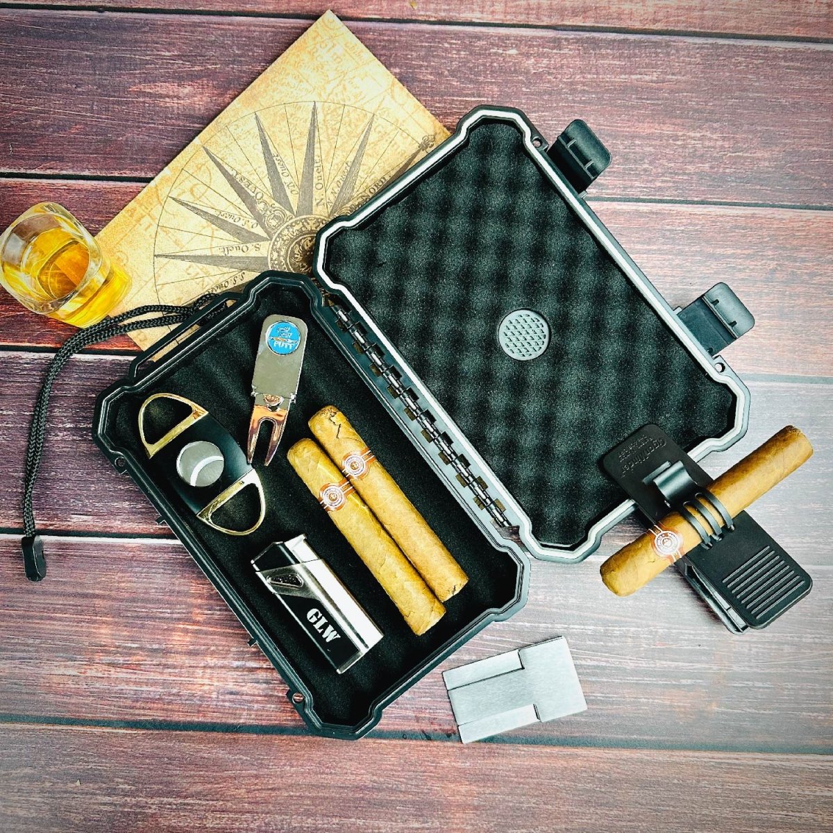 Golf & Cigar Gift Set - Cigar - GroomsDay