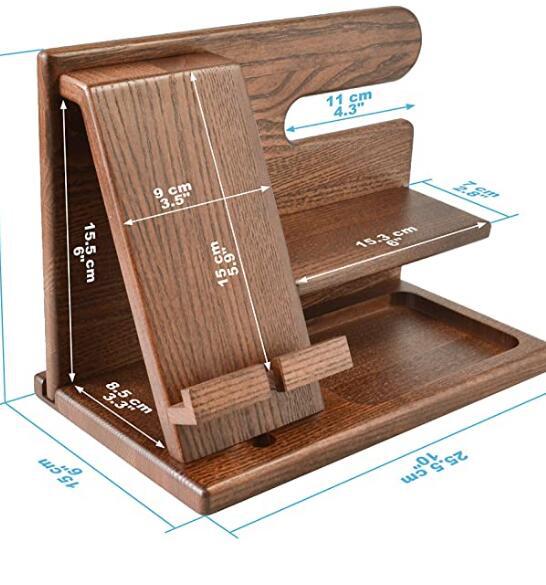 Wood Nightstand Tray - Professional - GroomsDay