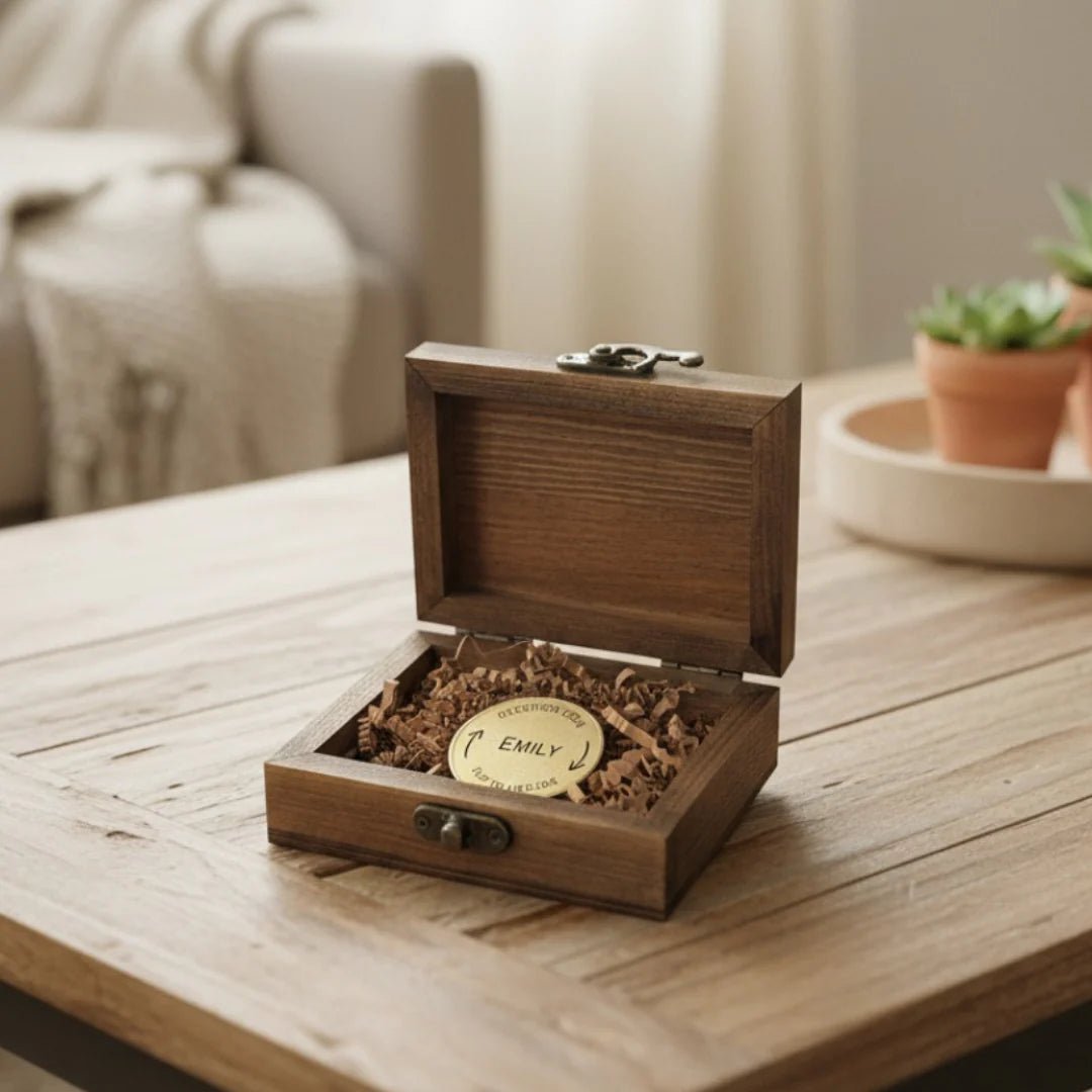 Custom Decision Coin for Couples - Anniversary - GroomsDay