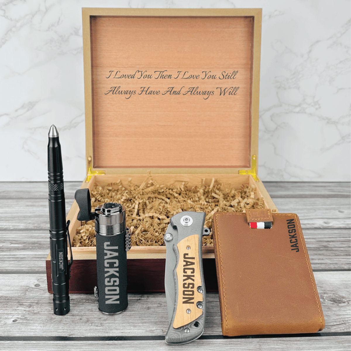 Cheers to 50 Years Gift Set - Birthday - GroomsDay