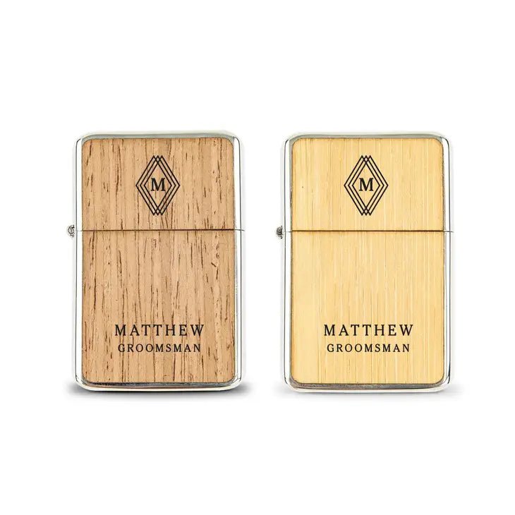 Personalized Wood Lighters 