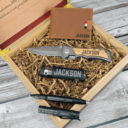 Cheers to 60 Years Gift Set - Birthday - GroomsDay