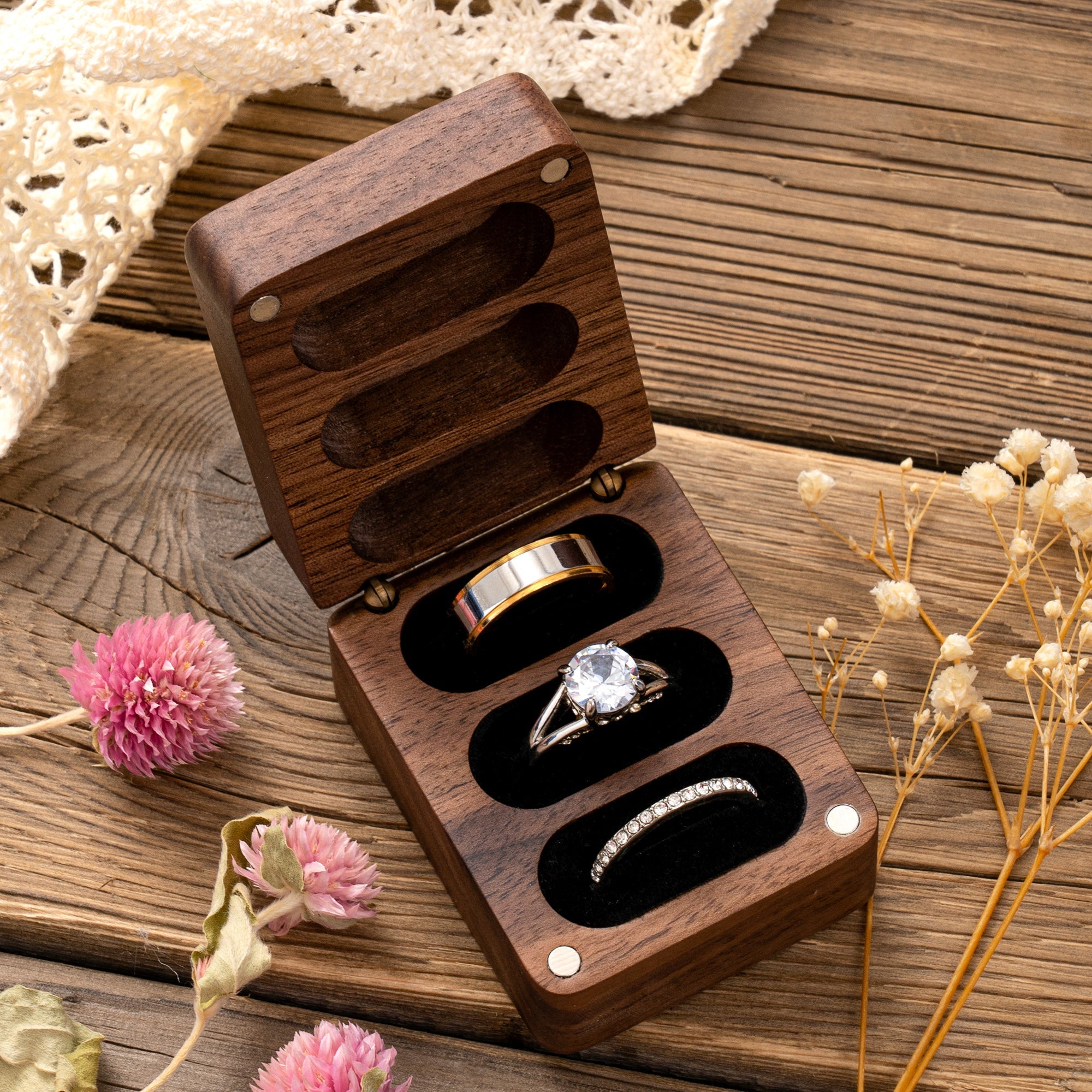 Mr & Mrs Ring Box