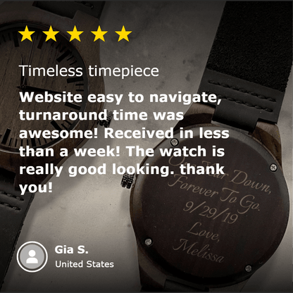 Custom Logo Watch - Logo - GroomsDay