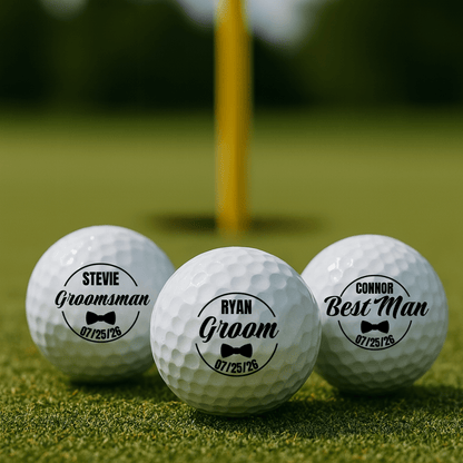 Groomsman Golf Balls - Golf - GroomsDay