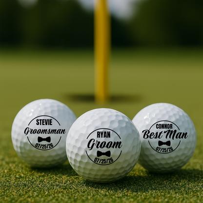 Groomsman Golf Balls
