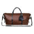 Two-Tone Leather Duffle