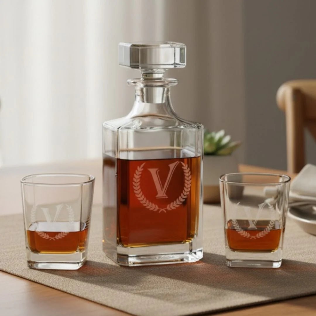 Quality Piece of Glass - Whiskey - GroomsDay