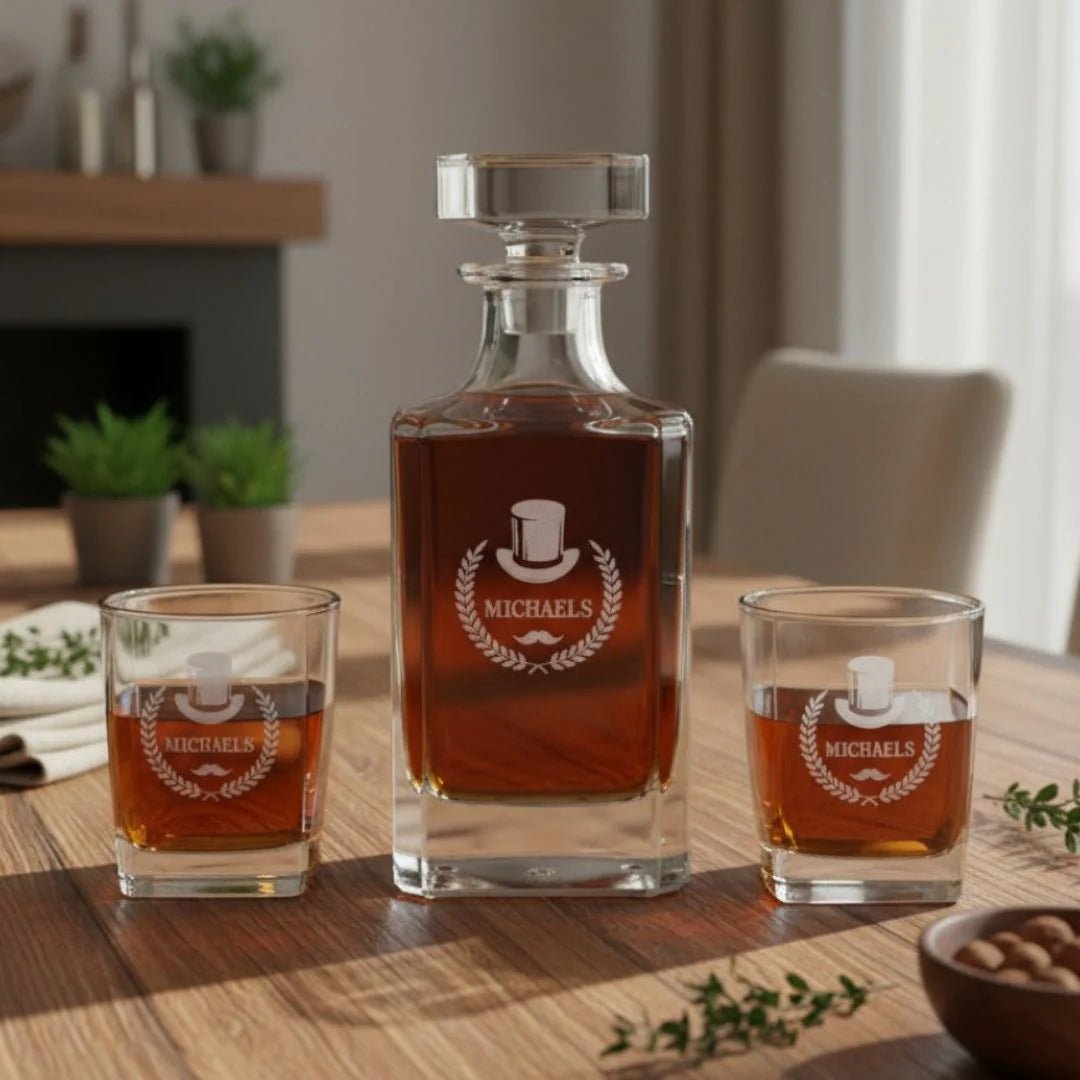 Quality Piece of Glass - Whiskey - GroomsDay