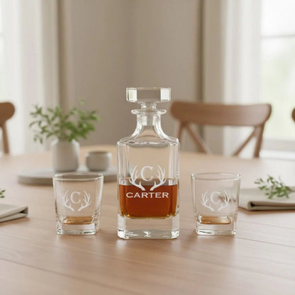Quality Piece of Glass - Whiskey - GroomsDay