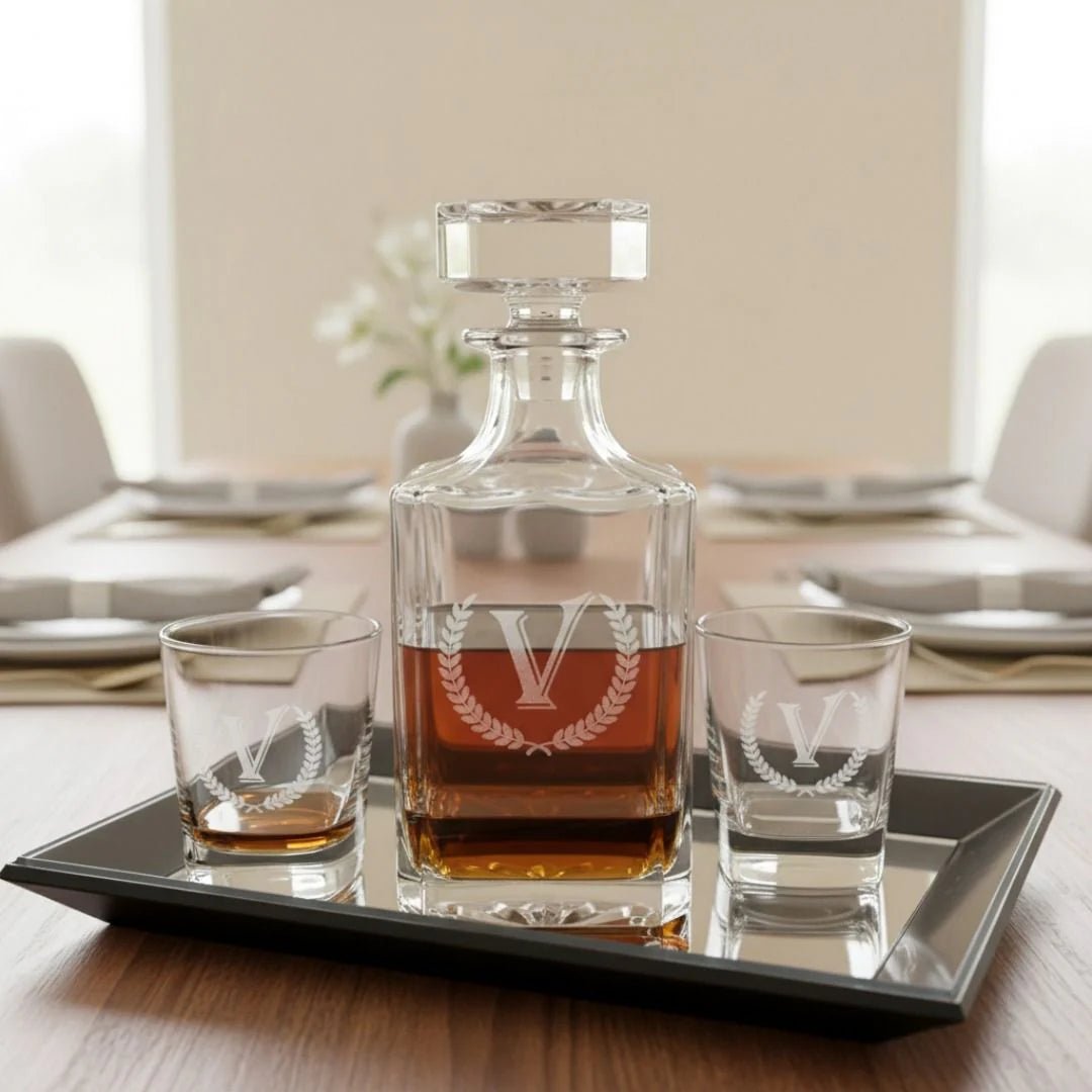 Quality Piece of Glass - Whiskey - GroomsDay