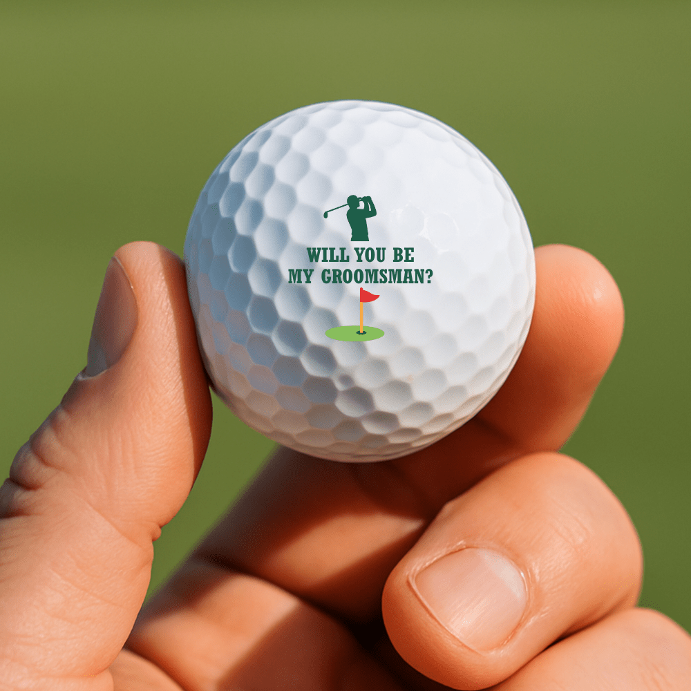 Groomsman Proposal Golf Balls - Golf - GroomsDay