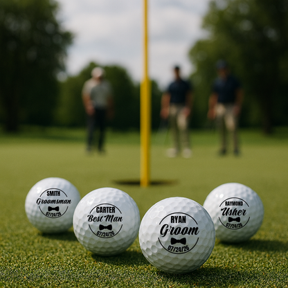 Groomsman Golf Balls