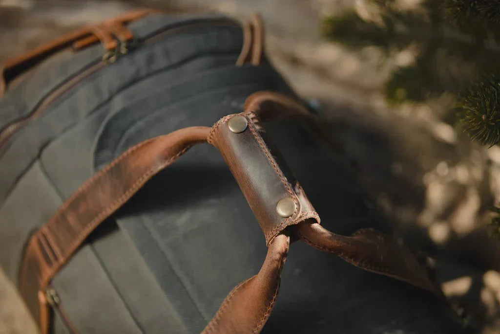 Rugged Personalized Excursion Canvas Duffle Bag - Duffle Bag - GroomsDay