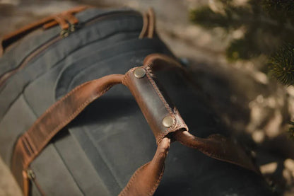 Rugged Personalized Excursion Canvas Duffle Bag - Duffle Bag - GroomsDay