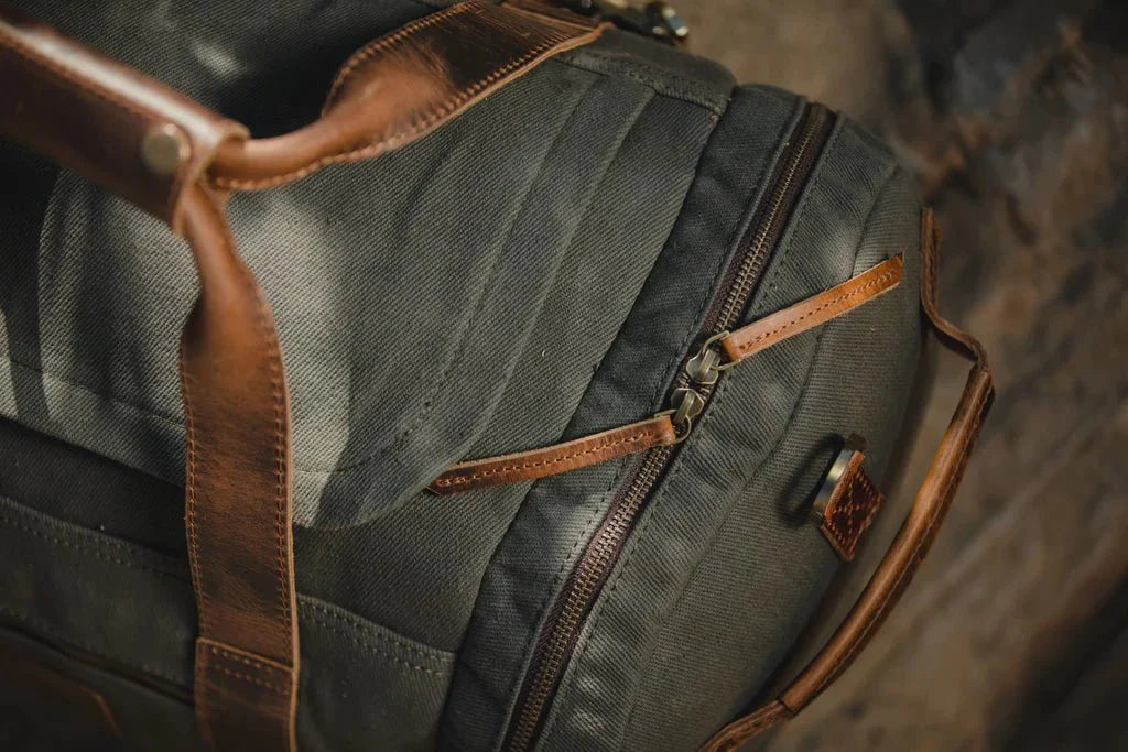 Rugged Personalized Excursion Canvas Duffle Bag - Duffle Bag - GroomsDay