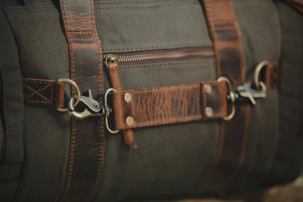 Rugged Personalized Excursion Canvas Duffle Bag - Duffle Bag - GroomsDay