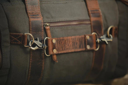 Rugged Personalized Excursion Canvas Duffle Bag - Duffle Bag - GroomsDay