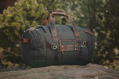 Rugged Personalized Excursion Canvas Duffle Bag - Duffle Bag - GroomsDay