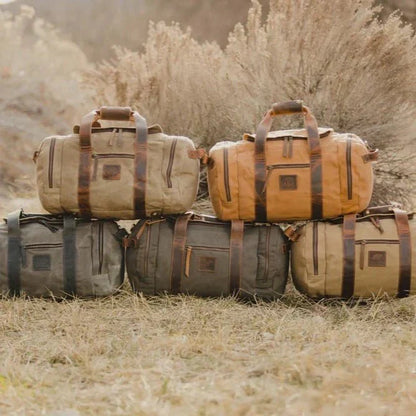 Rugged Personalized Excursion Canvas Duffle Bag - Duffle Bag - GroomsDay