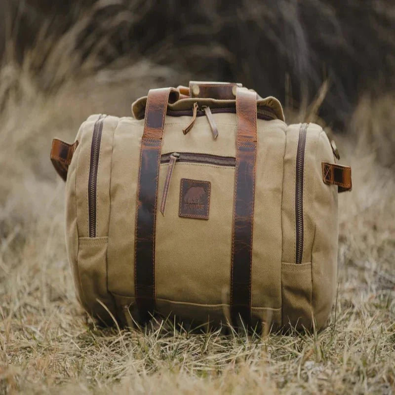 Rugged Personalized Excursion Canvas Duffle Bag - Duffle Bag - GroomsDay