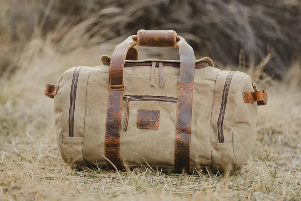 Rugged Personalized Excursion Canvas Duffle Bag - Duffle Bag - GroomsDay