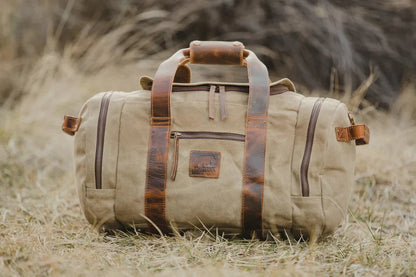 Rugged Personalized Excursion Canvas Duffle Bag - Duffle Bag - GroomsDay