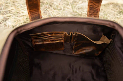 Rugged Personalized Excursion Canvas Duffle Bag - Duffle Bag - GroomsDay