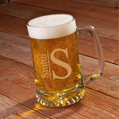 25 oz Custom Beer Mug - Bar - GroomsDay